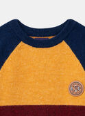 Navy PULLOVER LYMAILLAGE / 24H3PGO1PUL070