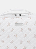 White BABY CARE ACCESSORIES MONDAY / 25E0AM13ACD000