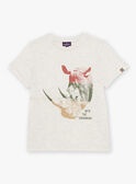 Heather grey rhinoceros T-shirt FRIZOTAGE3 / 23E3PGD4TMCA011