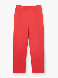 Red fancy pyjamas with pocket and mask child boy ZIPIMAGE1 / 21E5PGF2PYTE412