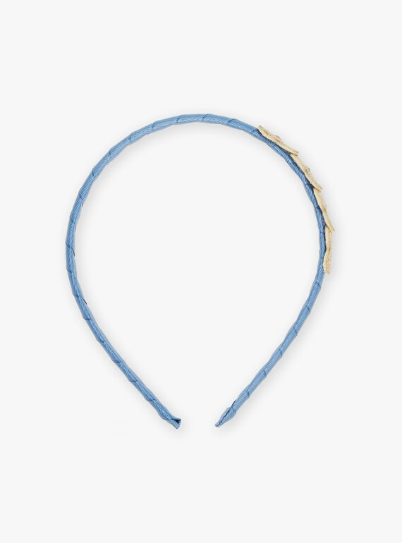 Blue and gold headband DUSERTETTE / 22H4PFC3TETC206