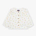 Off white blouse with floral print