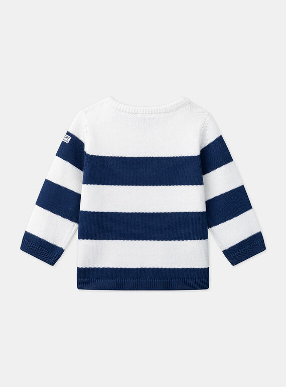 Blue and white striped sweater LADAEL / 24H1BGJ1PUL001