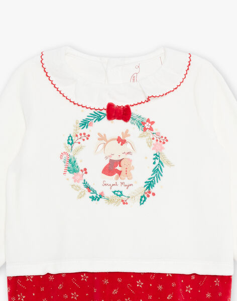 Christmas print 2 piece sleep suit DUJENNIFER / 22H5BF71GRE001