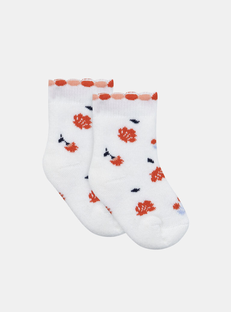 Patterned Terry Socks Patterned Terry Socks KADEBORAH / 24E4BF42SOQ001