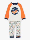 Dinosaur print pajama set FLODINAGE / 23E5PG26PYJ001