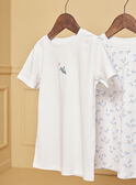 White UNDERWEAR TOP LUITAGE / 24H5PG51HLI000