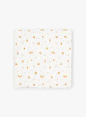 Ecru birth blanket in synthetic fur GONTRAN / 23H0AMB1D4P001