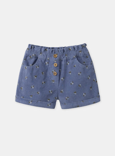Greyish blue SHORTS NUSHORETTE / 25H2PFQ1SHO205