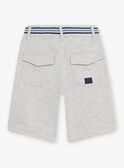 Grey Bermuda shorts child boy 22E3PGT1BERJ920