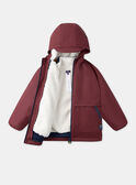 Burgundy RAINCOAT LINIDAGE / 24H3PG61IMP501