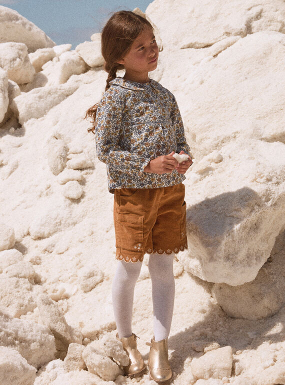 Brown SHORTS NLOSHETTE / 25H2PFW1SHOI812