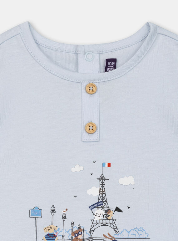 Blue sky TEE SHIRT KAOBERT / 24E1BGN1TEE020