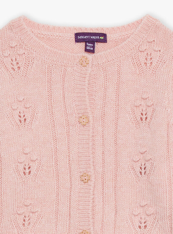 Long sleeve openwork vest DATAMY / 22H1BFZ1CAR301