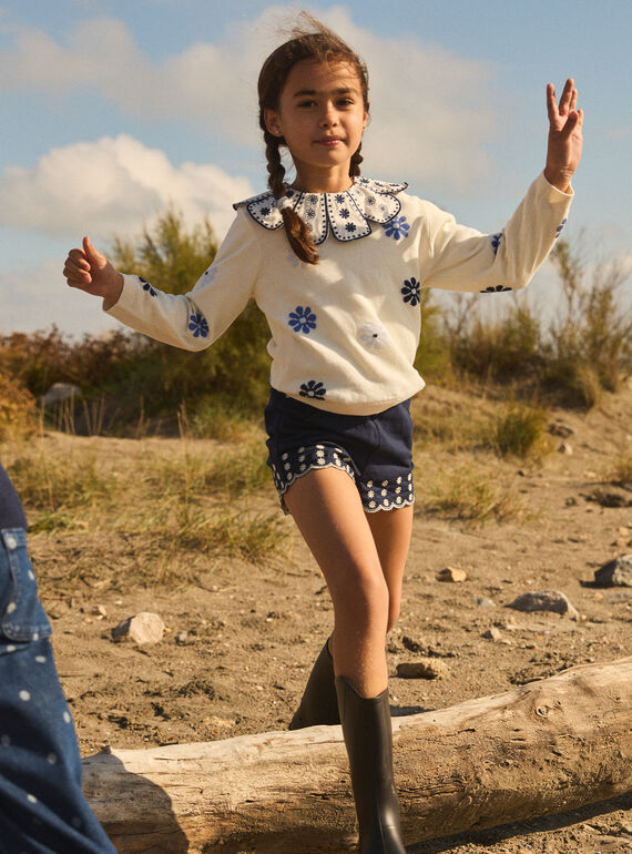 Navy SHORTS MEBRODETTE / 25E2PF81SHOC214