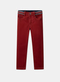 Spice red PANTS LOLIAGE / 24H3PGL2PANF509