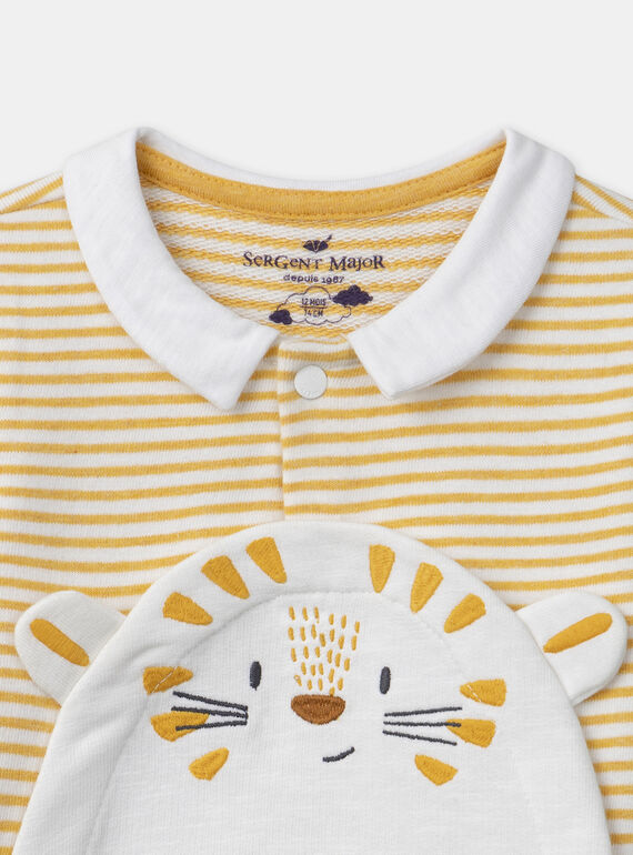 Off white BABYGROW MEBENJAMIN / 25E5BGF3GRE001