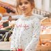 Vegetable and fruit print sweatshirt