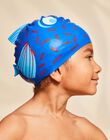 Blue and white fish ink pool cap FRYTETAGE / 23E4PGL1D4YC214