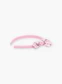 Pink headband with bow FUYETTE / 23E4PFW3TETD303