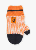 Orange knitted muffles GREMOUFAGE / 23H4PG61GANE405