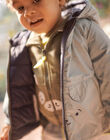 Baby boy's reversible water green jacket CIENZO / 22E1BGG1DML614
