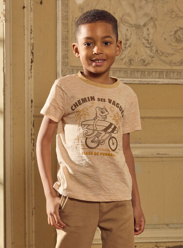 Beige TEE SHIRT SS MLATIAGE / 25E3PGK3TMC080