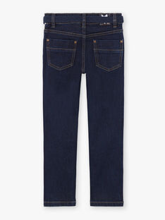 Baby boy dark blue jeans with belt BIDISAGE / 21H3PGJ1JEAP270