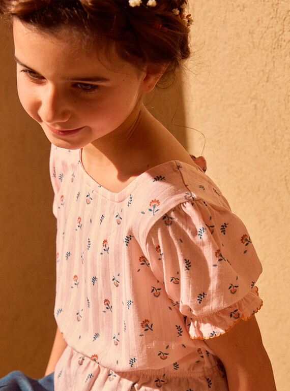 Pink BLOUSE MLOBELETTE / 25E2PFP2CHED300