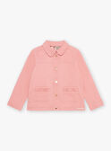 Pink twill jacket FIDORETTE / 23E2PFD1VESD318