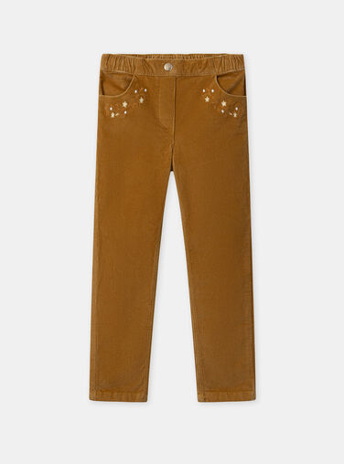 Brown PANTS NLOMETTE / 25H2PFW1PANI812