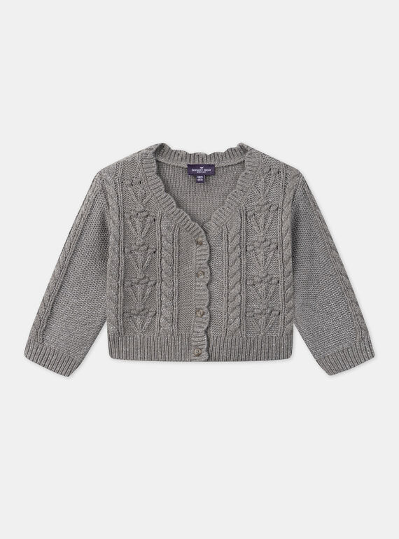 Grey CARDIGAN LANADIA / 24H1BFQ1CAR940