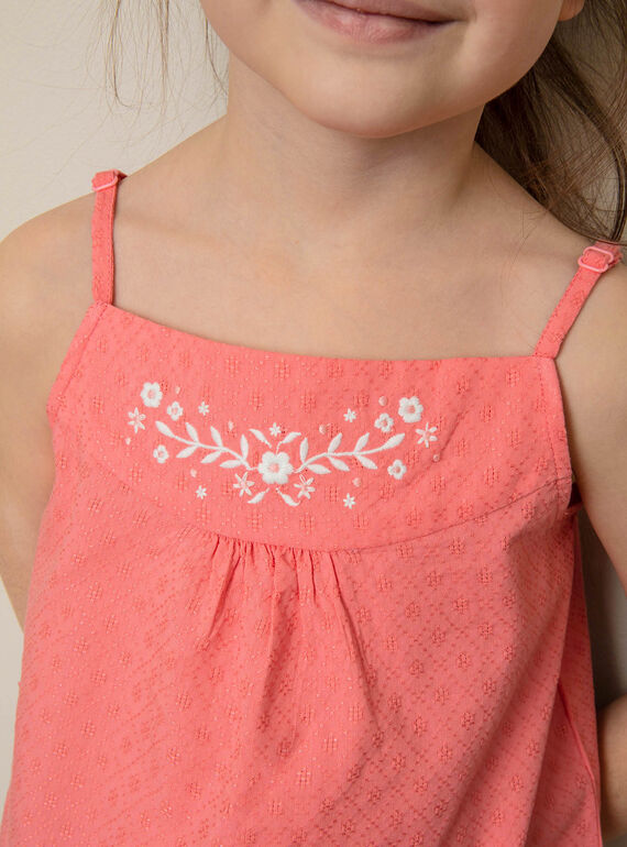 Pink TANK TOP ZUDOUETTE / 21E2PFT1DEBD313