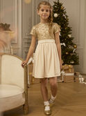 Ivory DRESS LEINETTE / 24H2PFT2ROB005