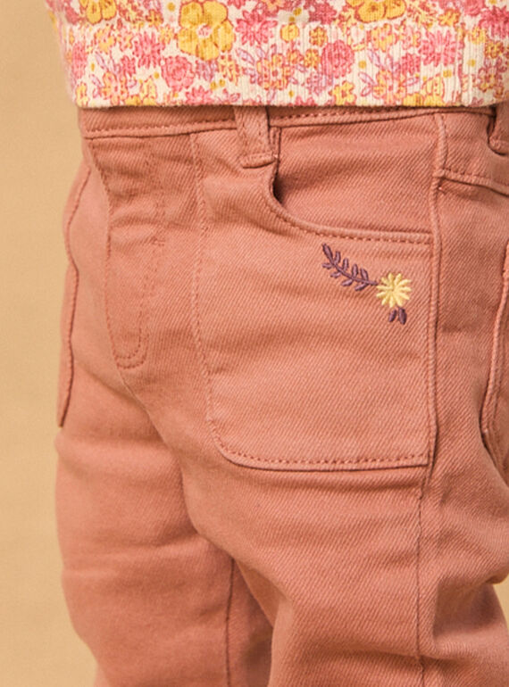 Rose wood PANTS MANORA / 25E1BFK1PAN312