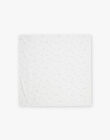 Vanilla animal print diaper in double cotton gauze FULUBIN / 23E0AGY1LAN114
