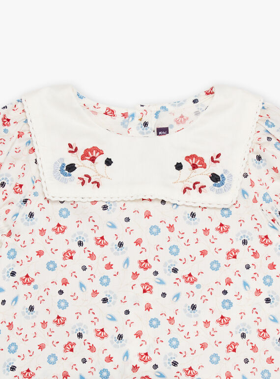 Blouse with floral print FALALOU / 23E1BFC1CHE001