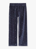 Midnight blue pyjama top and bottoms GRUKLETTE / 23H5PF23PYJ705