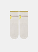 Tennis ball patterned socks KORIBAGE / 24E4PGD1SOQ000