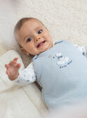 Blue baby sleeping bag for boys BOALEM / 21H0AG41TUR219