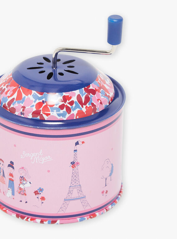 Pink music wheel with Paris design SMATI0037PARIS / 23J7GM72BAM099