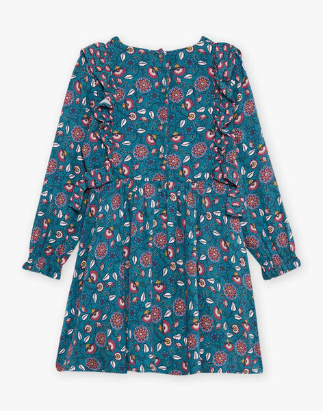 Floral print long sleeve dress DYOBETTE / 22H2PFU1ROB714