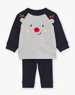 Reindeer print sweatpants set DAWINTER / 22H1BG61ENSC205