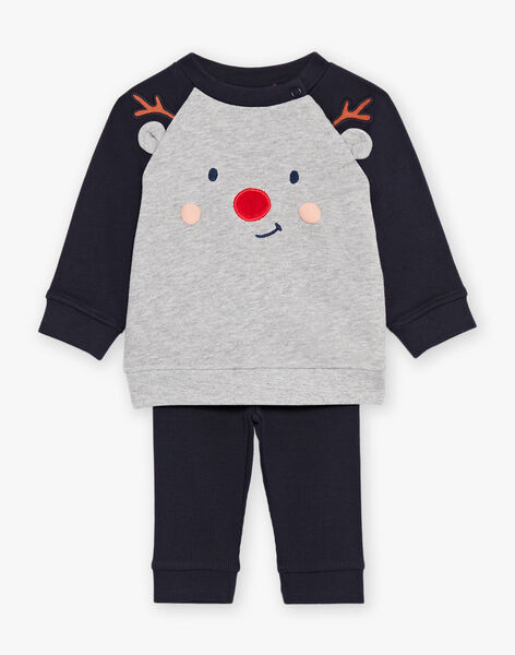 Reindeer print sweatpants set DAWINTER / 22H1BG61ENSC205