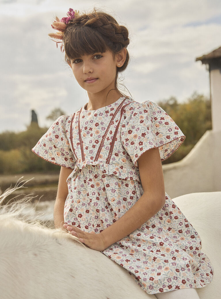 Off white DRESS MARUBETTE / 25E2PF71ROB001