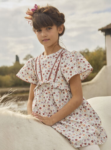 Off white DRESS MARUBETTE / 25E2PF71ROB001