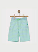 Pale turquoise Bermuda RAUCAGE5 / 19E3PGL5BER203