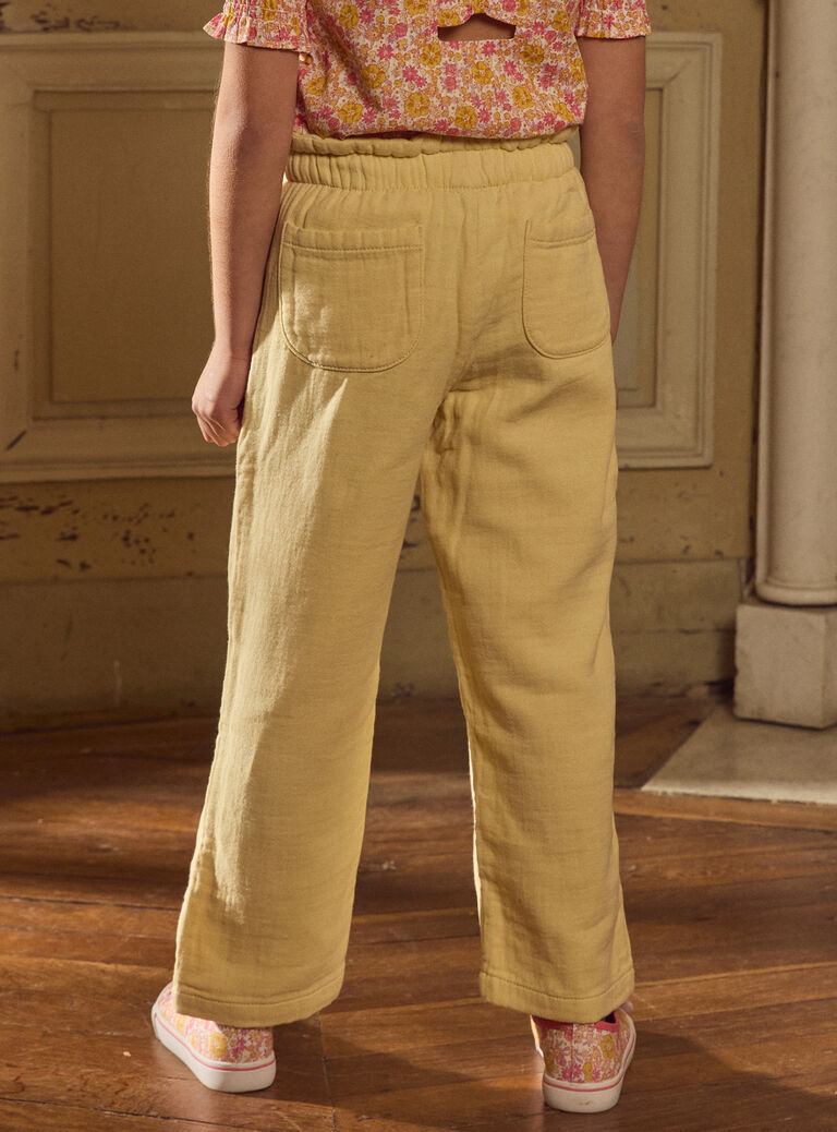 Yellow PANTS MLAPANETTE / 25E2PFK1PANB104
