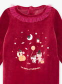 Glow-in-the-dark romper and cat hat for baby girl BECHARLINE / 21H5BFH1GRE709