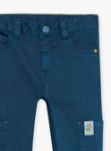 Slim-fit pants in petrol blue GESLIMAGE / 23H3PG82PAN715